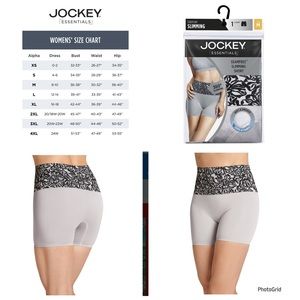 🌟🌟🌟Jockey Life Collection 3XL seam free slimming short NWT